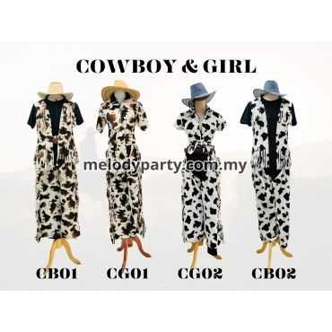 COWBOY & GIRL CB01-02/CG01-02